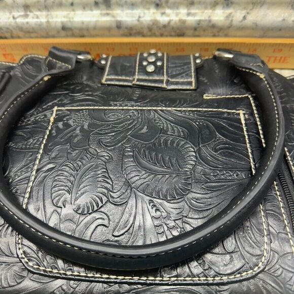 Montana West Buckle Collection Concealed Handgun Tote Includes Wallet - Picture 8 of 11